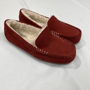 Koolaburra by UGG Women's Size 7 Lezly Slipper Hardsoles Red Sand / Burnt Orange